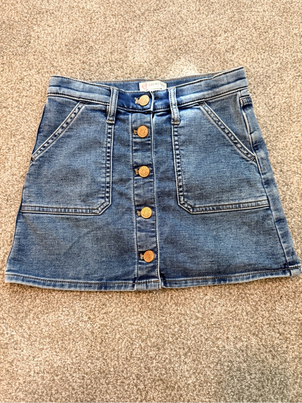 Crewcuts Jean Skirt